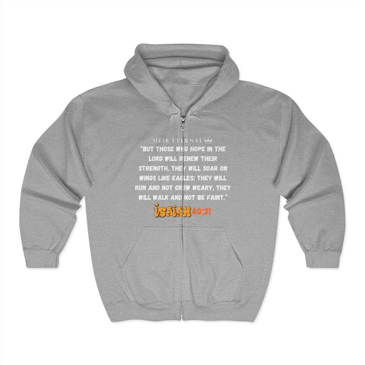 "Soaring in Faith" – God Got My Back Zip Hoodie