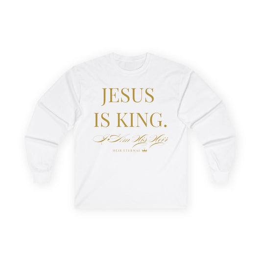 "Crowned Inheritance" Long Sleeve | Jesus Is King Edition