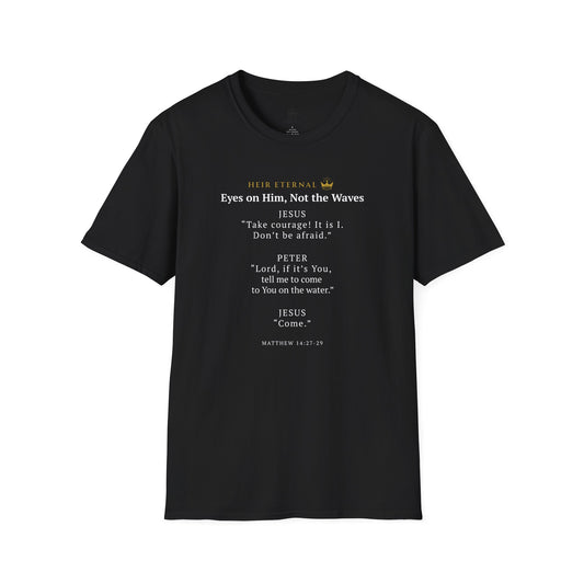 "Come. – Jesus" | Miracle in Motion Tee — Matthew 14:29 Edition
