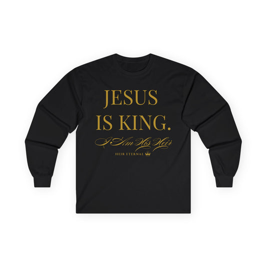 "Crowned Inheritance" Long Sleeve | Jesus Is King Edition