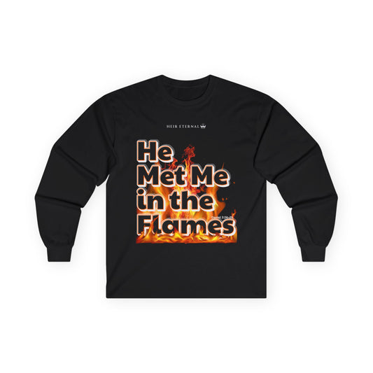 "Flameproof" – Daniel 3:24 Long Sleeve Edition