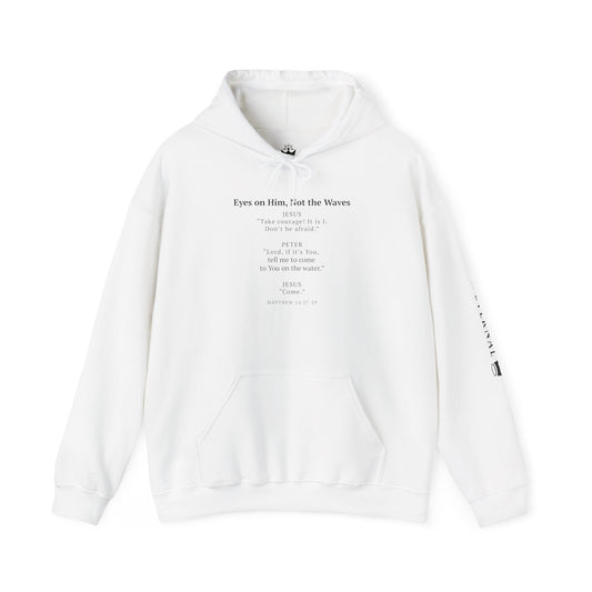 "Come. – Jesus" Hoodie — Matthew 14:29| Miracle in Motion Edition