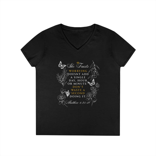 "Lilies & Light" Women's Tee | Matthew 6:25–34 Edition