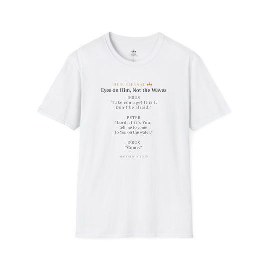 "Come. – Jesus" | Miracle in Motion Tee — Matthew 14:29 Edition