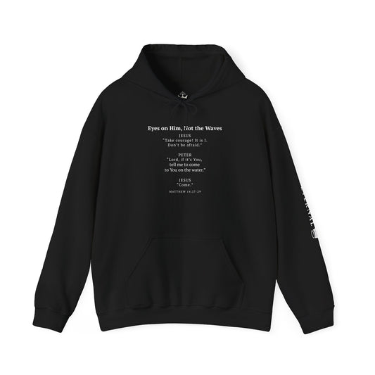 "Come. – Jesus" Hoodie — Matthew 14:29| Miracle in Motion Edition