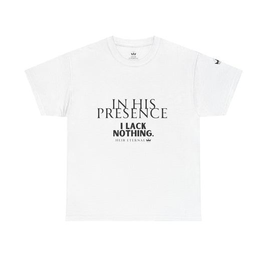 "In His Presence" Tee – Psalm 23 | Heir Eternal
